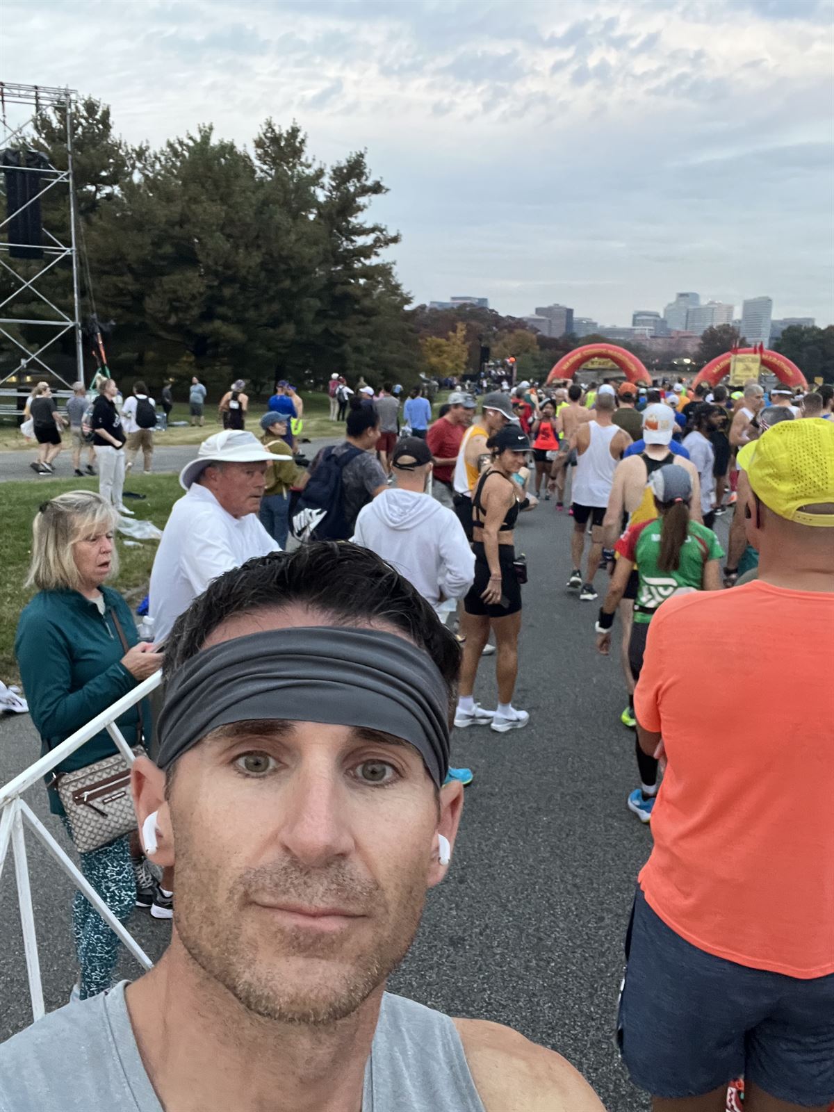 Scott Herdic, distance runner and marathon competitor from Newnan, Georgia