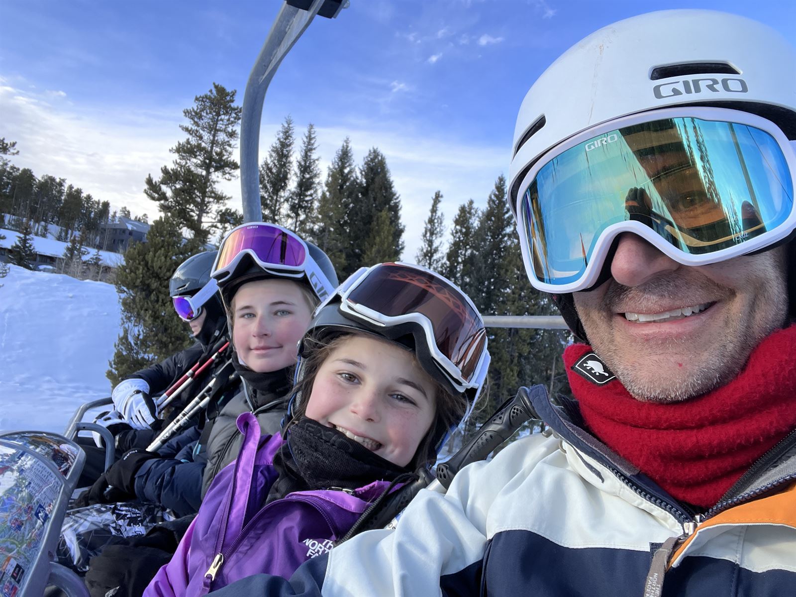 Scott Herdic on the ski slopes